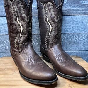 Laredo Dark Brown Western Boots 7M